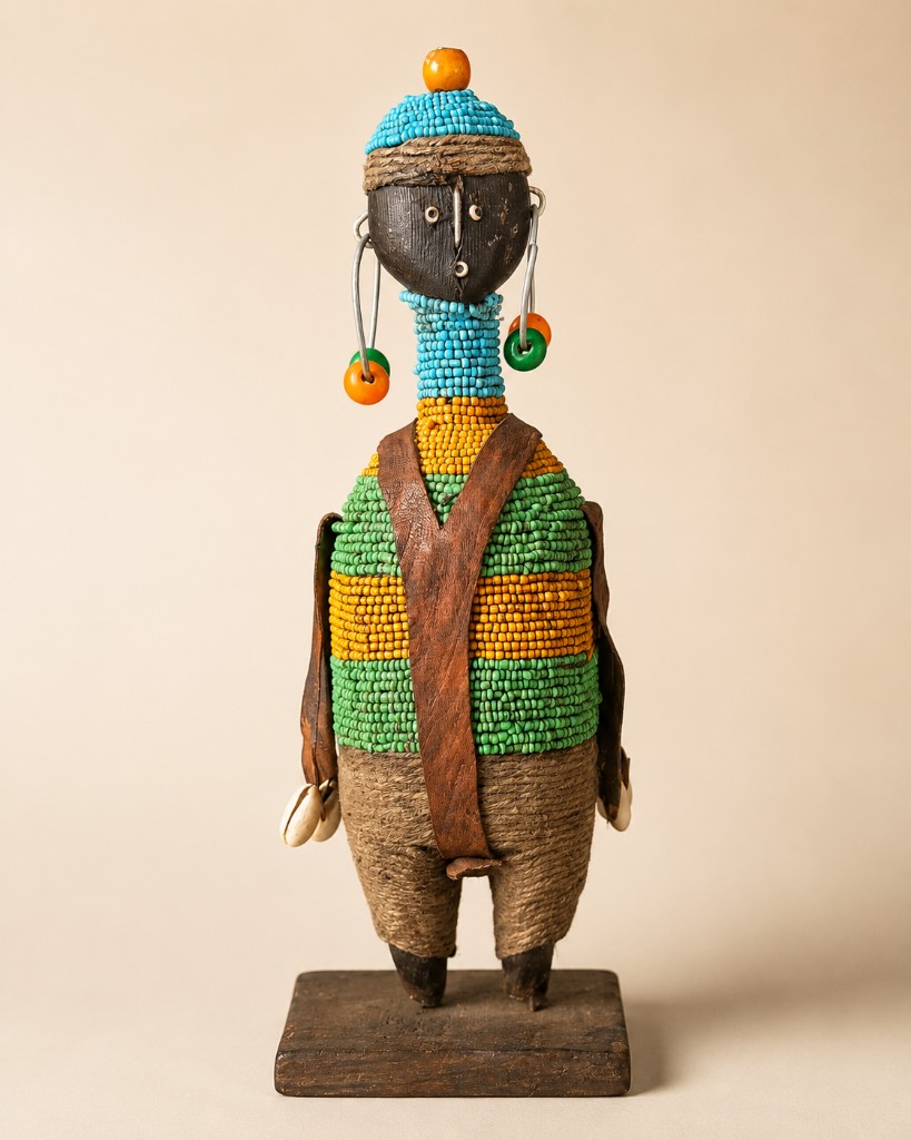 Turquoise Emissary Figure