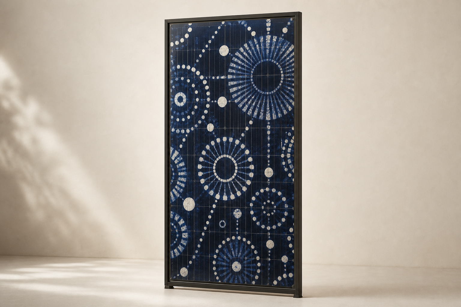 Indigo Adire Solar Screen