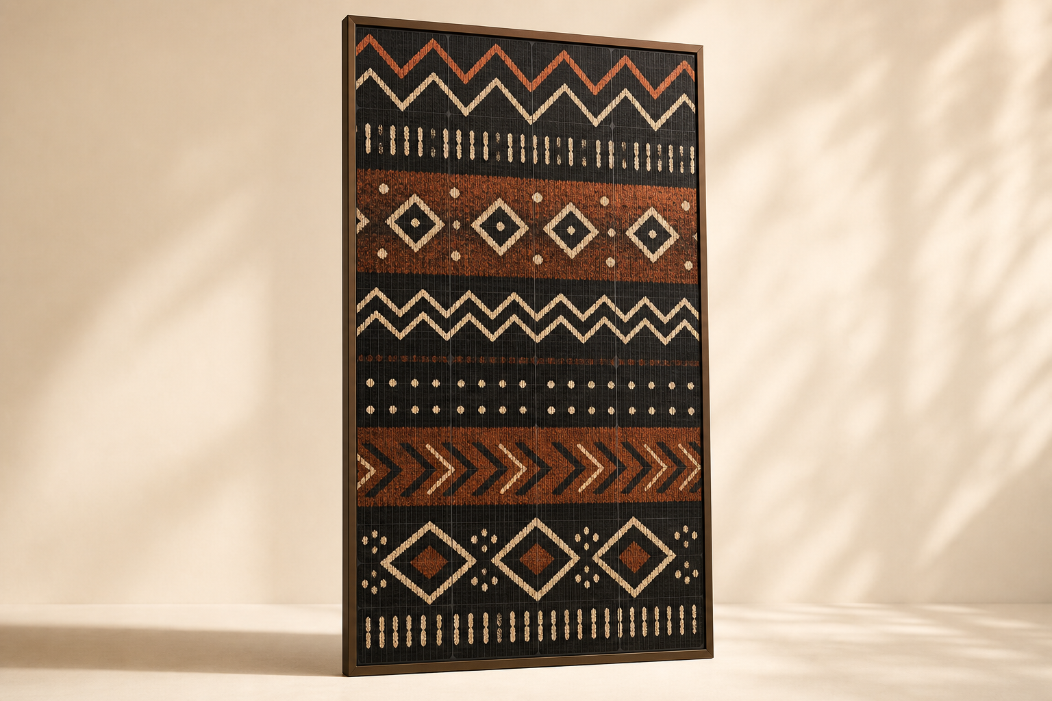 Mudcloth Ember Panel